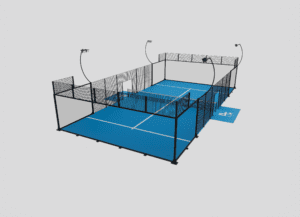 Panoramic padel court model by Dream Courts