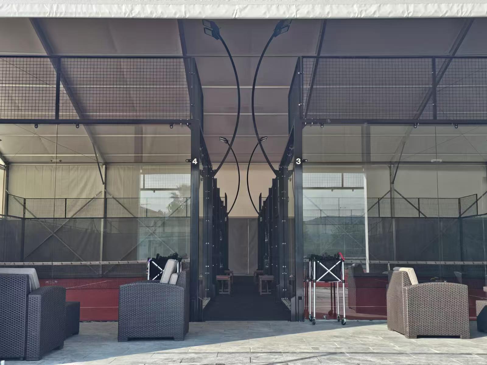 Padel courts by Dream Courts in Cyprus