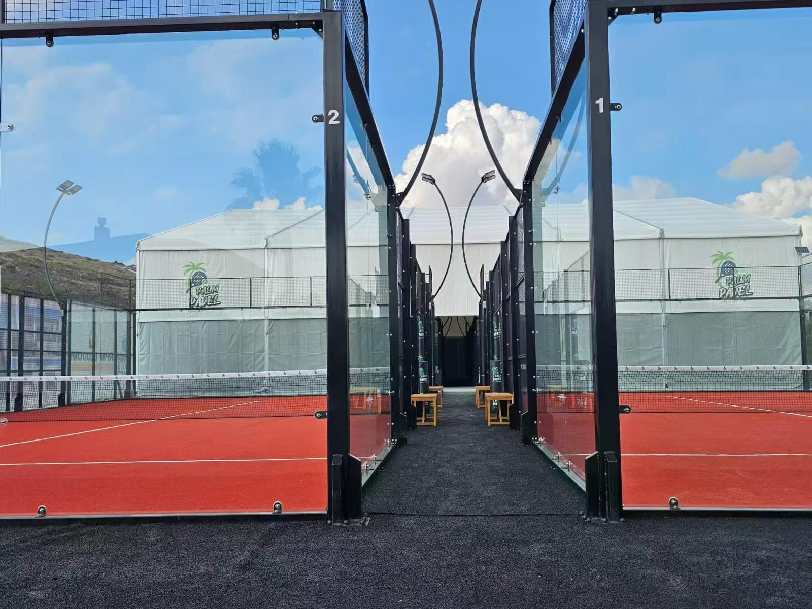 Padel court project by Dream Courts — Cyprus