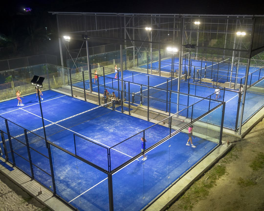 Padel courts by Dream Courts in Bohol, Philippines